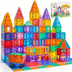 Magnetic Building Tiles Set